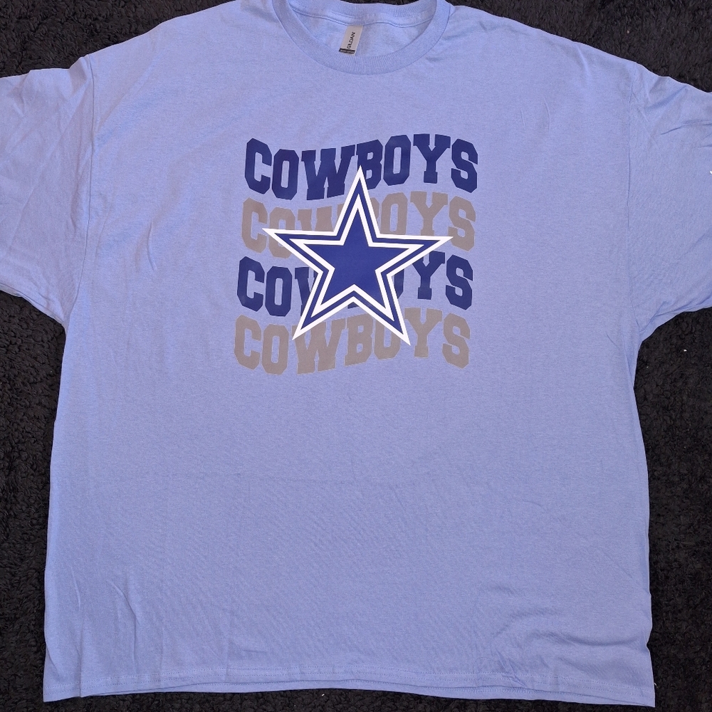 Dallas Cowboys Big And Tall Mans Shirt Size 3XL